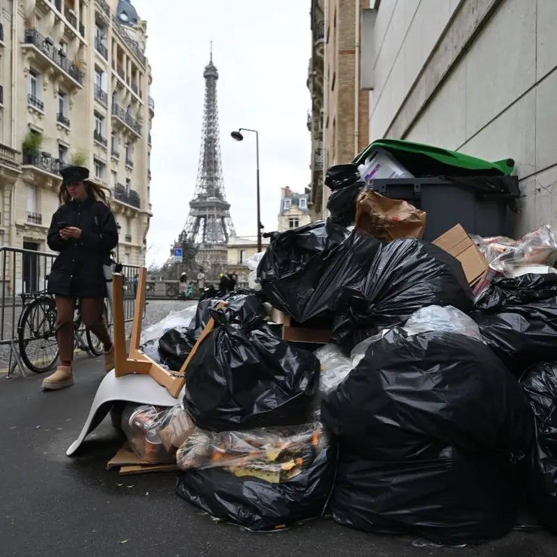 Paris sampah