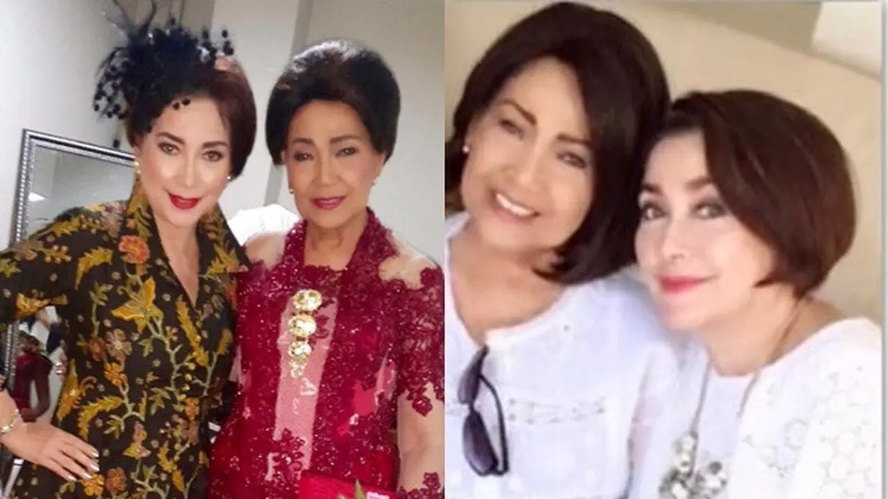Ikhlaskan Kepergian Sahabat, Ini 6 Potret Kenangan Widyawati dan Rima Melati