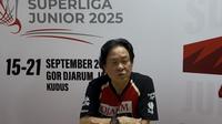 Legenda bulutangkis Indonesia, Liem Swie King. (Bola.com/Muhammad Adi Yaksa)