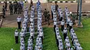Sebelumnya, program Pembinaan Karakter dan Bela Negara kota Depok Jawa Barat diikuti 98 peserta. (Liputan6.com/Herman Zakharia)