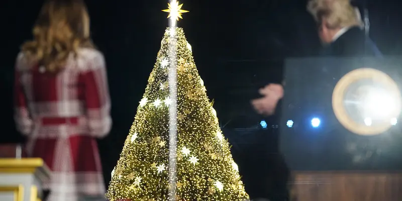 Pohon Natal di Gedung Putih
