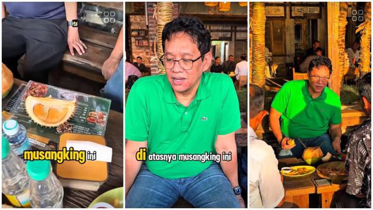 Momen Menkeu Purbaya Ketagihan Durian Black Thorn Aceh, Langsung Habis Lima Butir Habis di Pantai Lhoknga