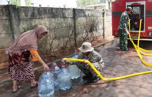Darurat Kekeringan, Kementerian PU Salurkan 48,9 Juta Liter Air Bersih
