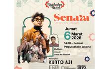 Kunto Aji Siap Semarakkan Program Senara di Perpustakaan Jakarta Hari Ini