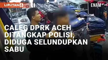 Caleg DPRK Aceh Tamiang berinisial S ditangkap Direktorat Tindak Pidana Narkoba Bareskrim Polri. Detik-detik penangkapan terekam kamera CCTV di sebuah toko pakaian. Ia diringkus saat tengah berbelanja. Penangkapan S hasil dari pengembangan kasus duga...