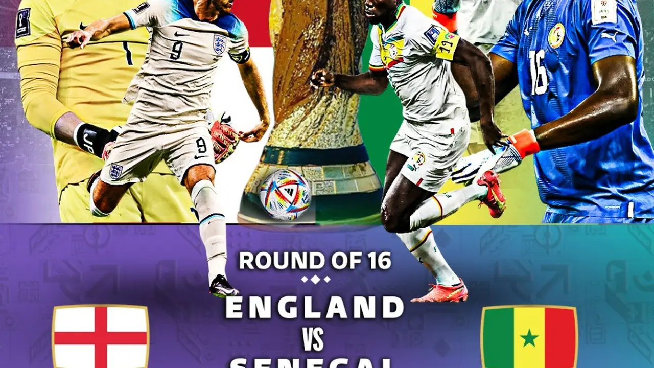 Inggris vs Senegal