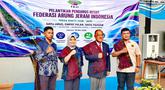 Ketua Umum Komite Olahraga Nasional Indonesia (KONI) Pusat, Marciano Norman, resmi melantik Oni Junianto sebagai Ketua Umum Pengurus Besar Federasi Arung Jeram Indonesia (PB FAJI) periode 2026-2030. (Dok PB.FAJI)