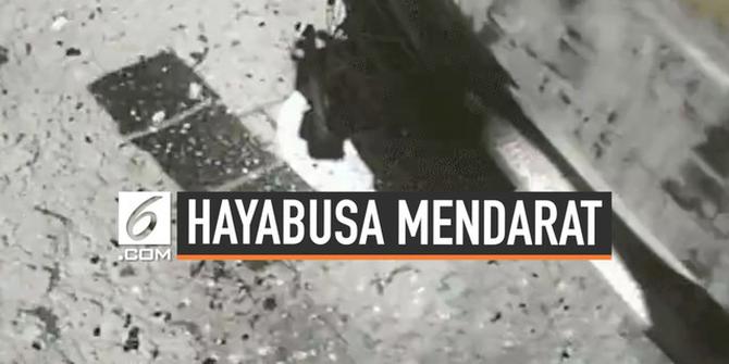 VIDEO: Detik-Detik Hayabusa 2 Mendarat di Asteroid Ryugu