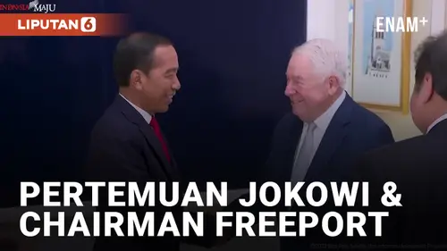 VIDEO: Jokowi Temui Bos Freeport di Amerika