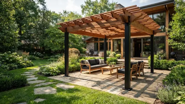 Model Pergola Kayu