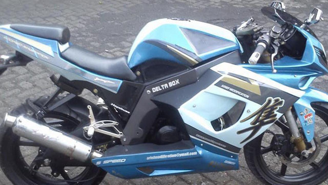 Modifikasi Suzuki Thunder (Foto: Arif Modification)