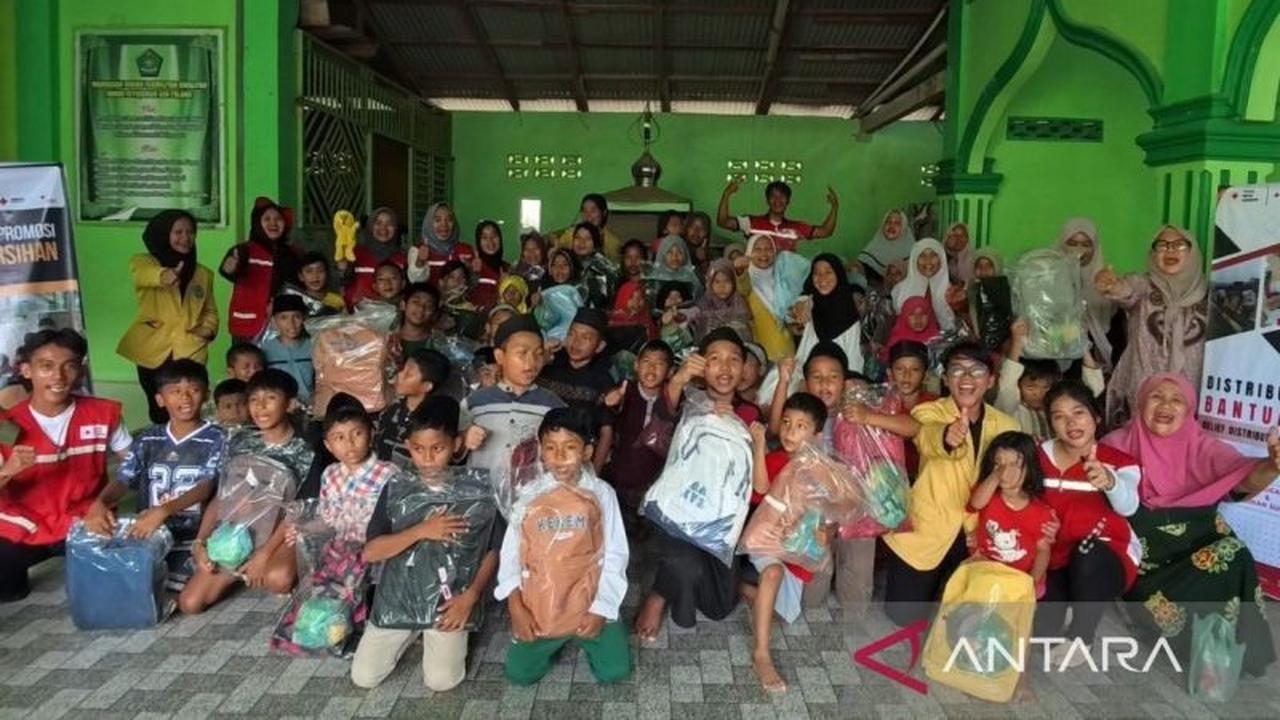 PMI Sumut Perkuat Mental Anak Terdampak Bencana di Tapanuli Tengah Melalui Pendampingan Psikososial