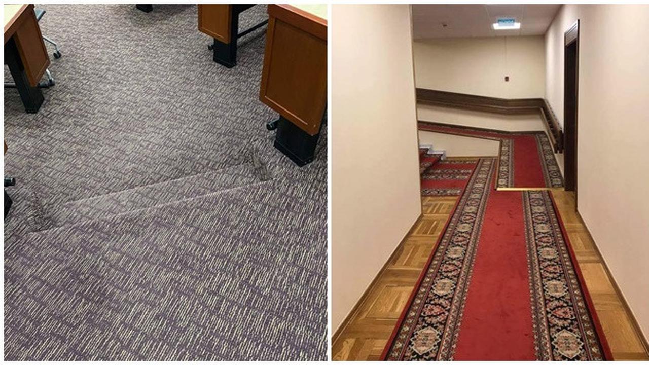 5 Potret Ilusi Optik Desain Tangga Ini Bikin Bingung, Harus Dilihat dengan Cermat