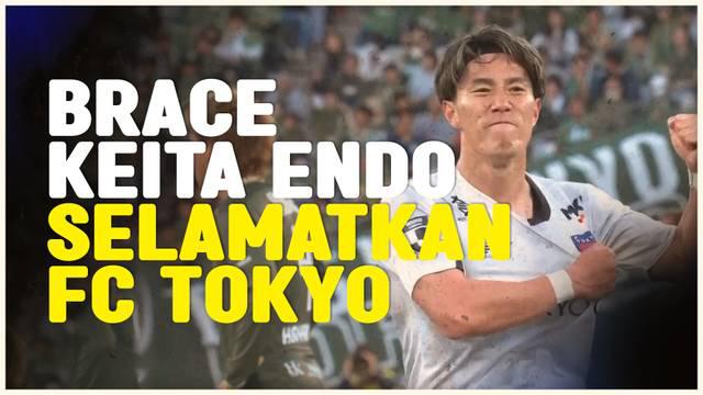 Berita video dua gol Keita Endo menyelamatkan FC Tokyo dari kekalahan saat berhadapan dengan Tokyo Verdy dalam laga bertajuk Derbi Tokyo di J1 League.