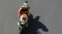 Andrea Iannone gagal maksimal di dua balapan MotoGP terakhir (AFP)