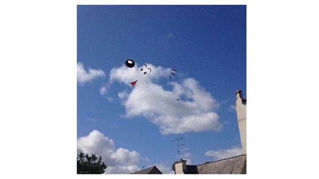 Editan awan (sumber: twitter)