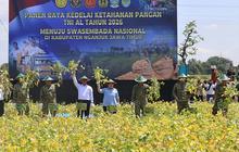 FOTO: Panen Raya Kedelai Digelar di Nganjuk