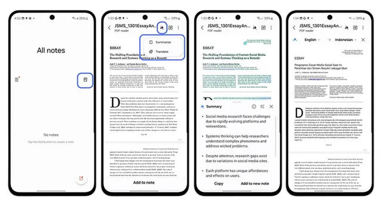 5 Fitur Galaxy AI di Samsung Galaxy S24 FE untuk Maksimalkan Produktivitas