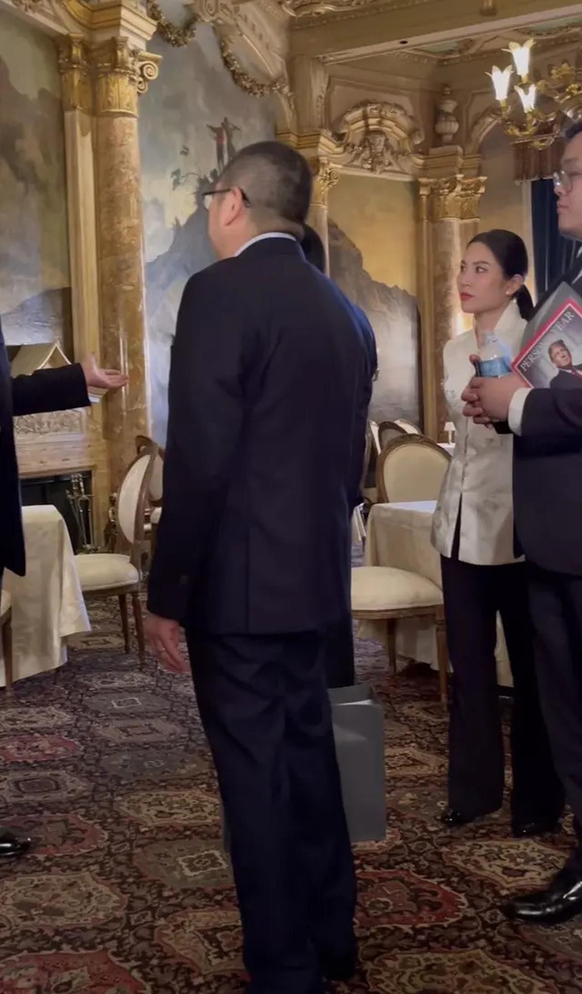 6 Potret Tampilan Angela Tanoesoedibjo Bertemu Donald Trump Sebelum Pelantikan Presiden Amerika, Dibalut Kebaya Modern Putih
