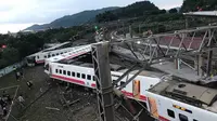 Jumlah Korban Tewas Akibat Kereta Anjlok di Taiwan Bertambah Jadi 18 Orang