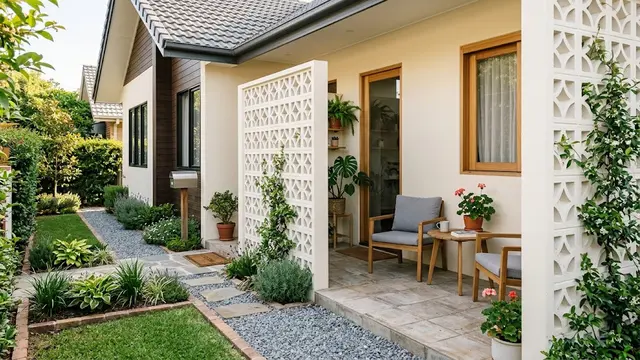 Model Teras Samping untuk Rumah