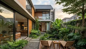 9 Desain Rumah untuk Kavling Kecil dan Memanjang, Solusi Hunian Modern
