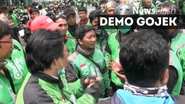 NEWS FLASH: Curhat Pengemudi Gojek dari Rating hingga Bonus yang Tak Kunjung Cair