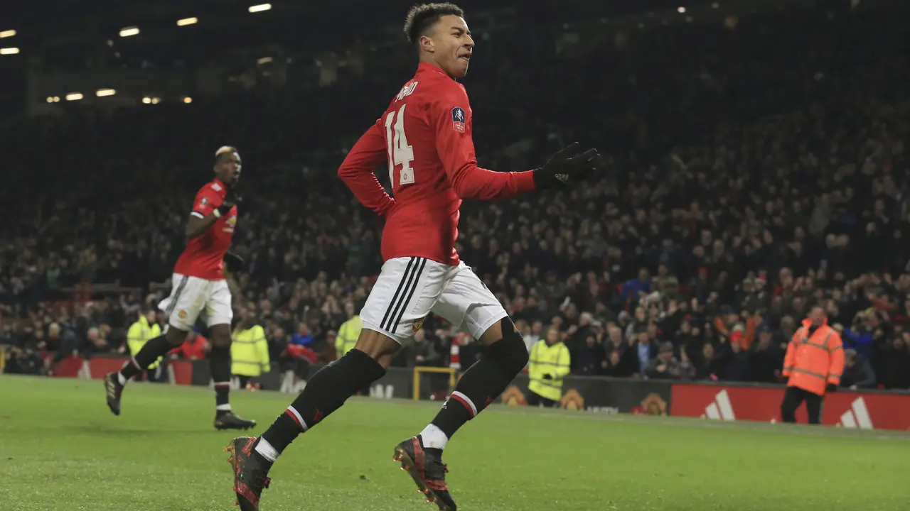Manchester United, Derby County, Piala FA