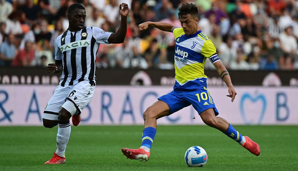 Paulo Dybala merupakan pemain berkewarga negaraan sama seperti Lionel Messi yaitu Argentina. Saat ini nilai banderolnya sebesar 50 juta euro. Jika Juventus tak memperpanjang kontraknya tahun depan, Ia bisa saja pergi dengan status gratisan. (Foto: AFP/Miguel Medina)