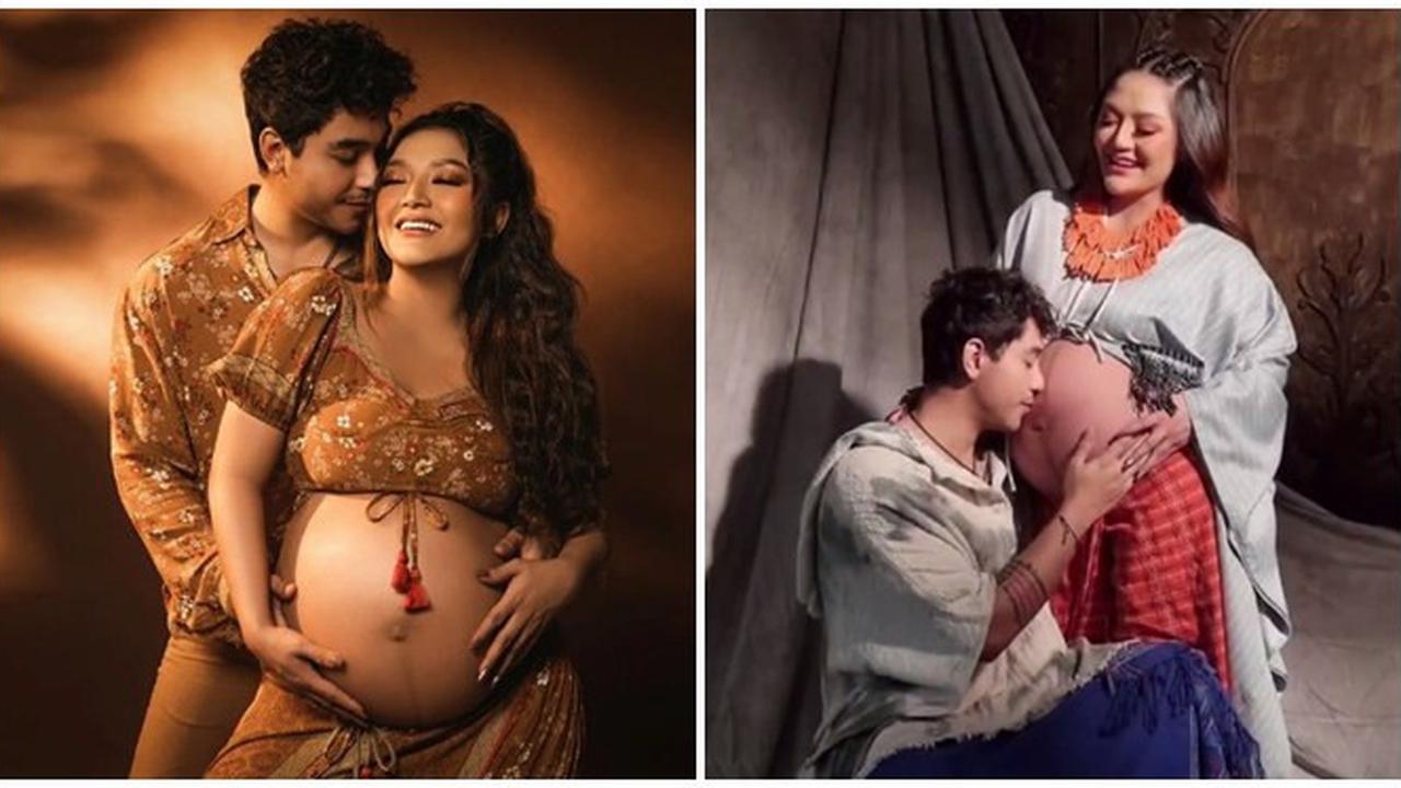 8 Potret Siti Bardiah dan Krisjiana saat Jalani Maternity Shoot, Tampil Mesra