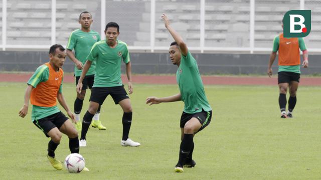 Latihan Timnas Indonesia
