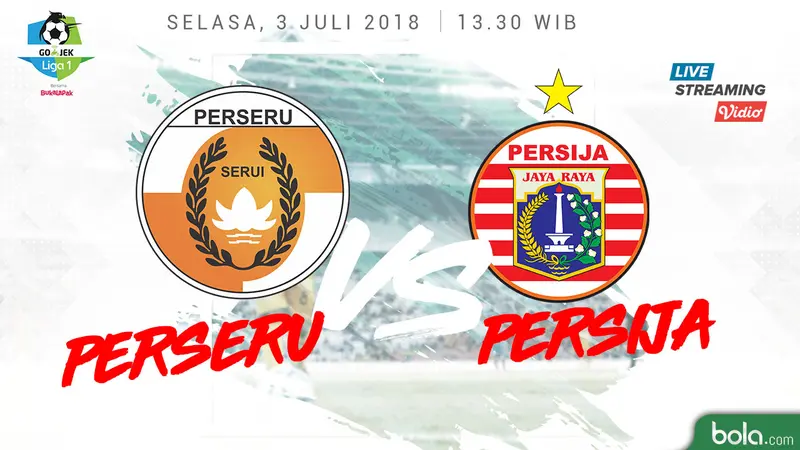 Perseru Serui Vs Persija Jakarta