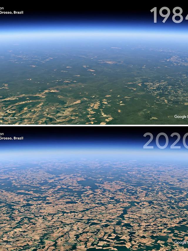 8 Potret Google Earth Ini Tunjukkan Perubahan yang Dilakukan Manusia pada Bumi