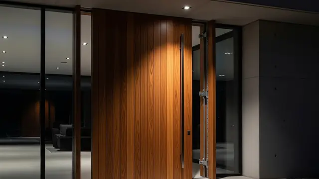 Pintu Pivot untuk Tampilan Modern dan Unik