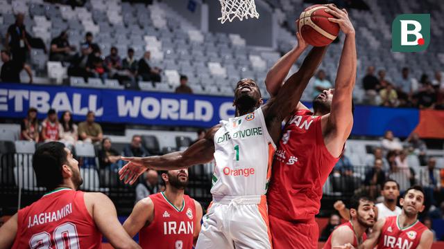 Piala Dunia FIBA 2023, Pantai Gading vs Iran