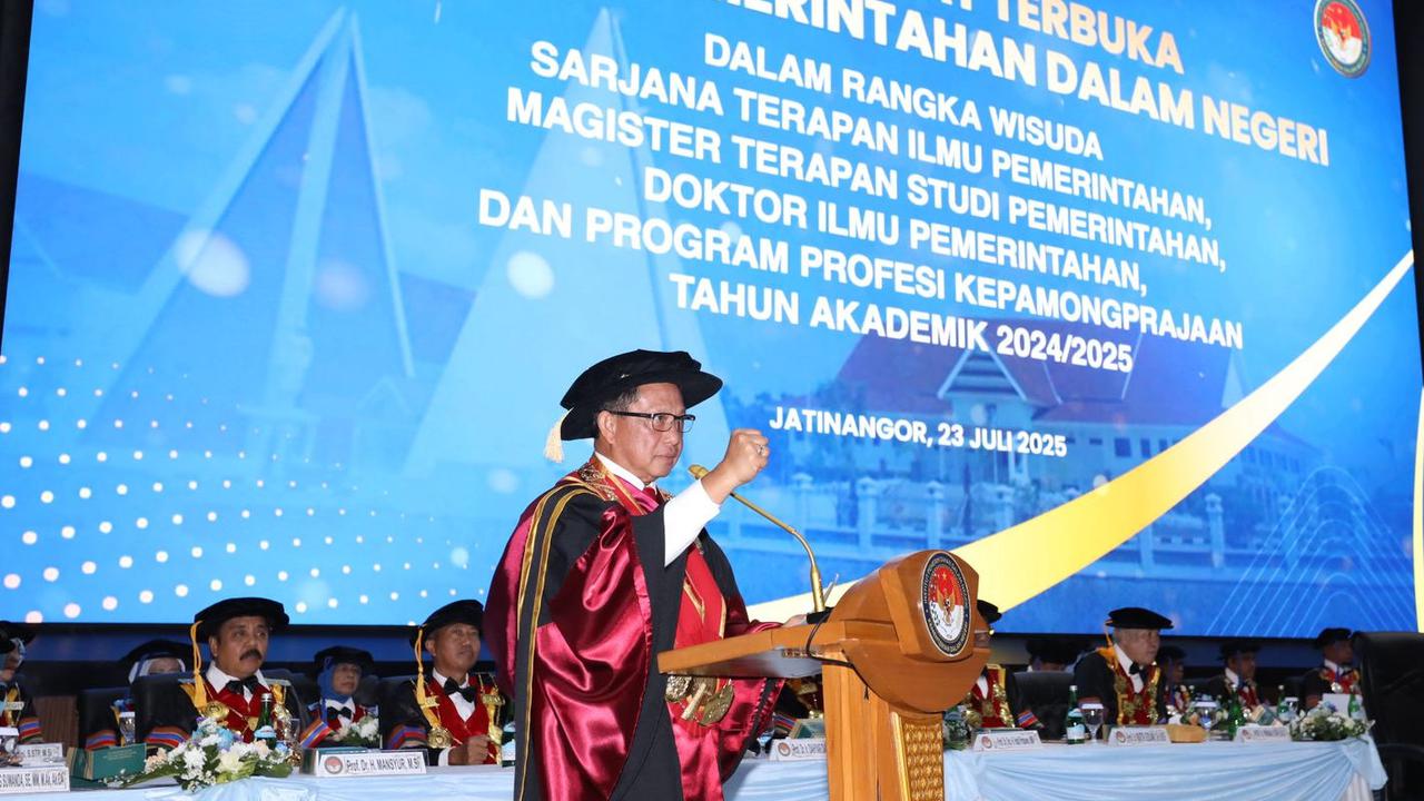 Mendagri Harap Alumni IPDN Harus Jadi Agen Perubahan ASN dan Siap Go Global