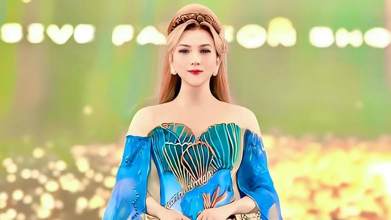 Cantik Berkarisma, Potret Heni Tania Istri Kombes Polisi Kenakan Cheongsam Modifikasi Drama China saat Cap Go Meh