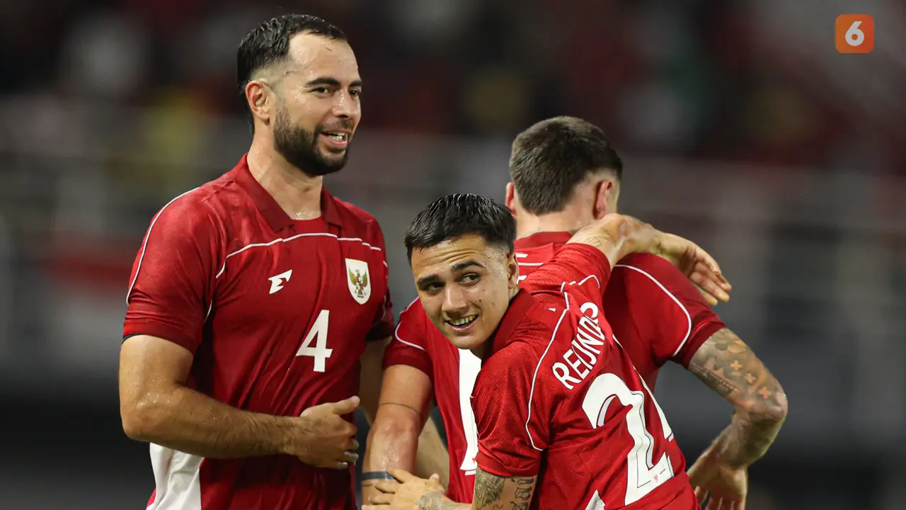 Foto: Surabaya Jadi Saksinya, Eliano Reijnders Cetak Gol Debut di Timnas Indonesia