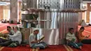 Tadarus juga memiliki arti membaca, mempelajari serta mengaktualisasikan kandungan isi Al-Qur'an dalam kehidupan sehari-hari. (Liputan6.com/Angga Yuniar)