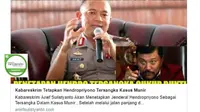 [Cek Fakta] Kabareskrim Tetapkan AM Hendropriyono Tersangka Kasus Munir?