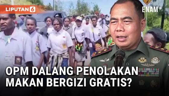 VIDEO: Penolakan Makan Bergizi Gratis di Papua Disusupi OPM?