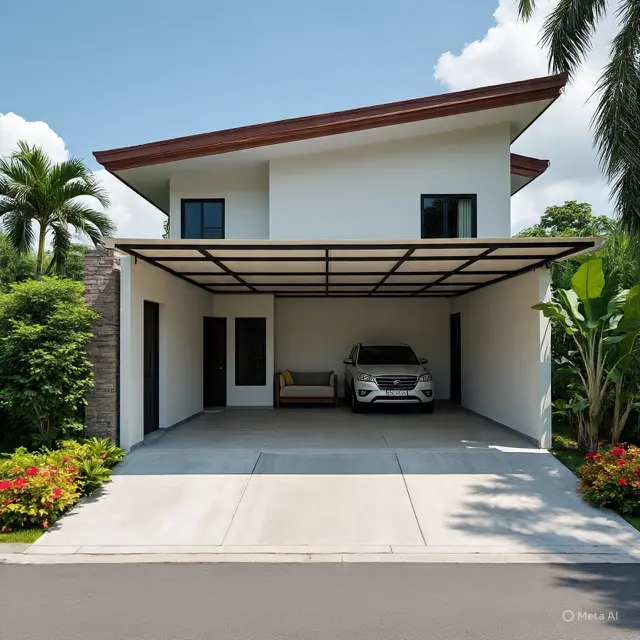 Desain Rumah 8x8 Sederhana 3 Kamar Ada Garasi