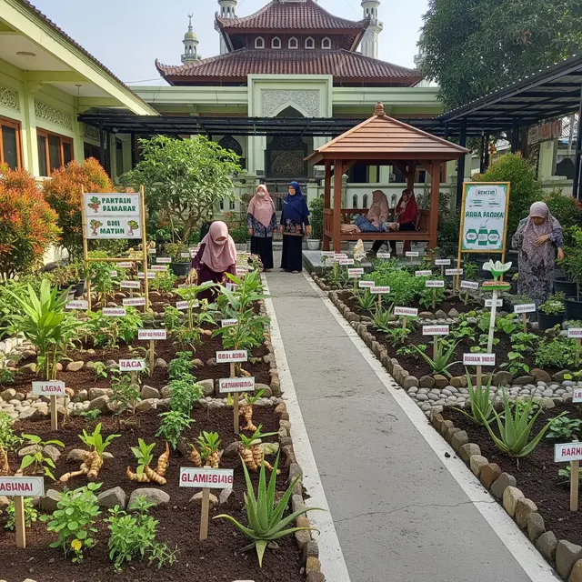 9 Ide Kebun Sayur untuk Ibu-Ibu Jamaah Masjid, Hasil untuk Bersama