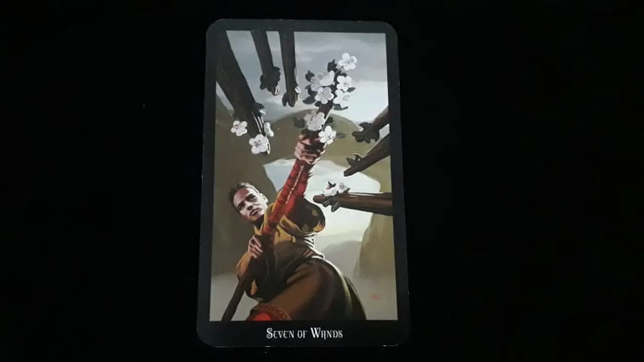 Tarot Cinta, Seven of Wands (Foto: Elisabet Kusumodewi)