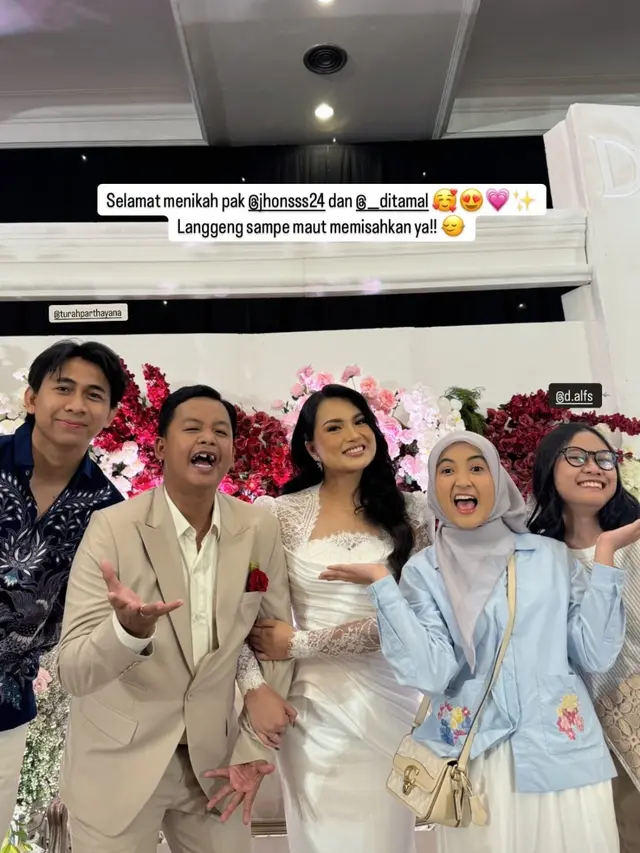 Dustin Tiffani dan Ditha Rizky Amalia