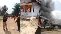 Kantor Perusahaan Sawit di Lampung Tengah Dibakar Massa
