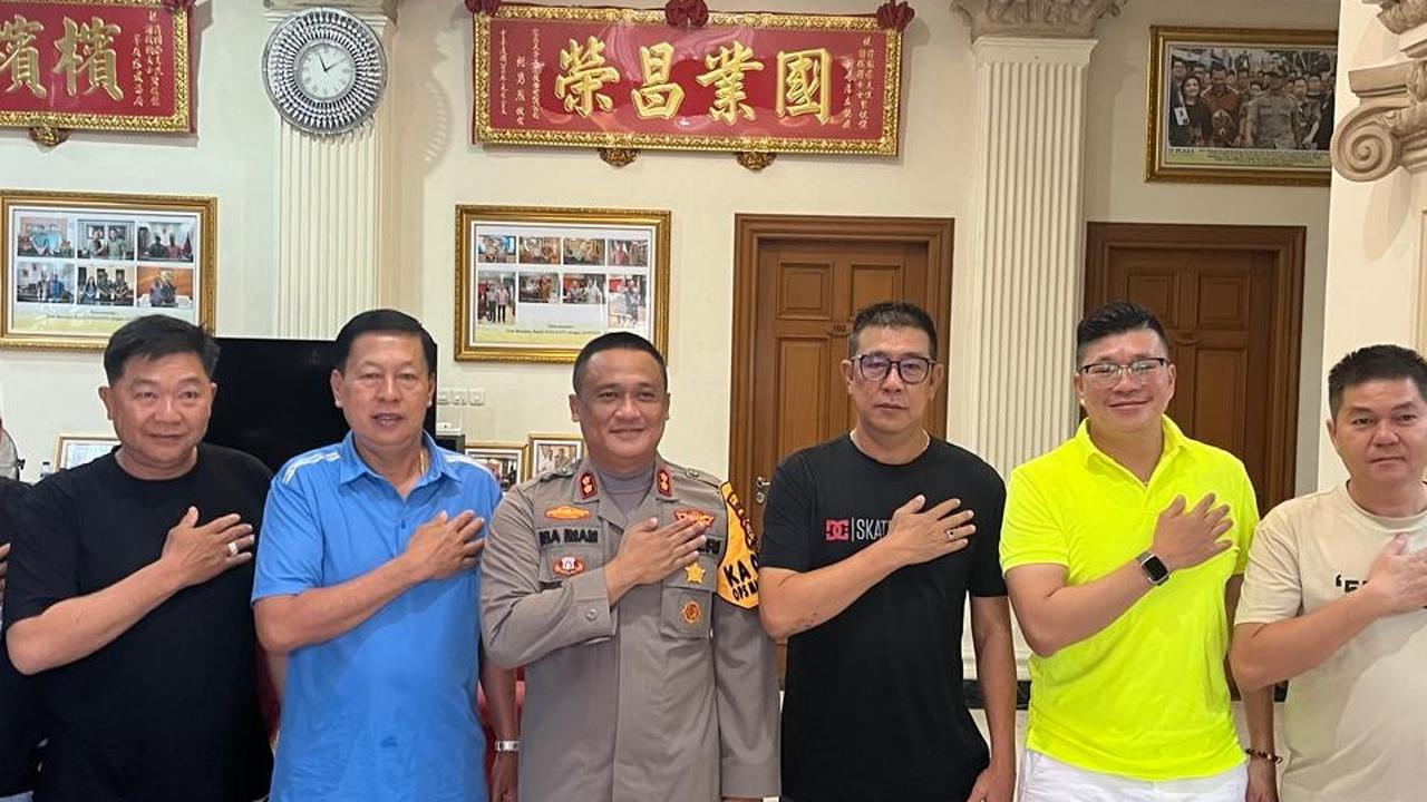 Polres Rohil Ajak Tokoh Masyarakat Tionghoa Jaga Kamtibmas Jelang Pilkada