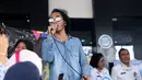 "Slank ini kan massanya (Slankers) banyak bangat. Saya yakin dengan massa sebanyak itu, Slank dapat memberikan pencerahan tentang bahaya narkoba," ujar Budi Waseso di BNN. (Andy Masela/Bintang.com)