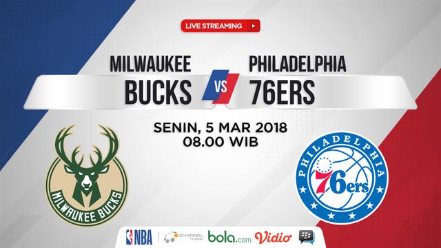Milwaukee Bucks Vs Philadelphia 76ers