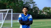 Penjaga gawang muda PSIM Yogyakarta Athaullah Daib. (Doc PSIM).